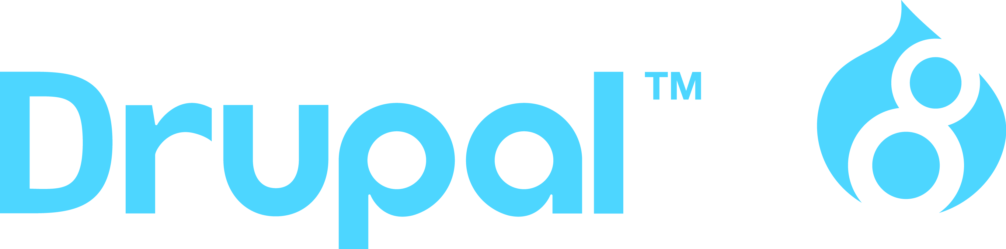 drupal 8 logo inline RGB 300